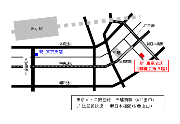 移転先地図